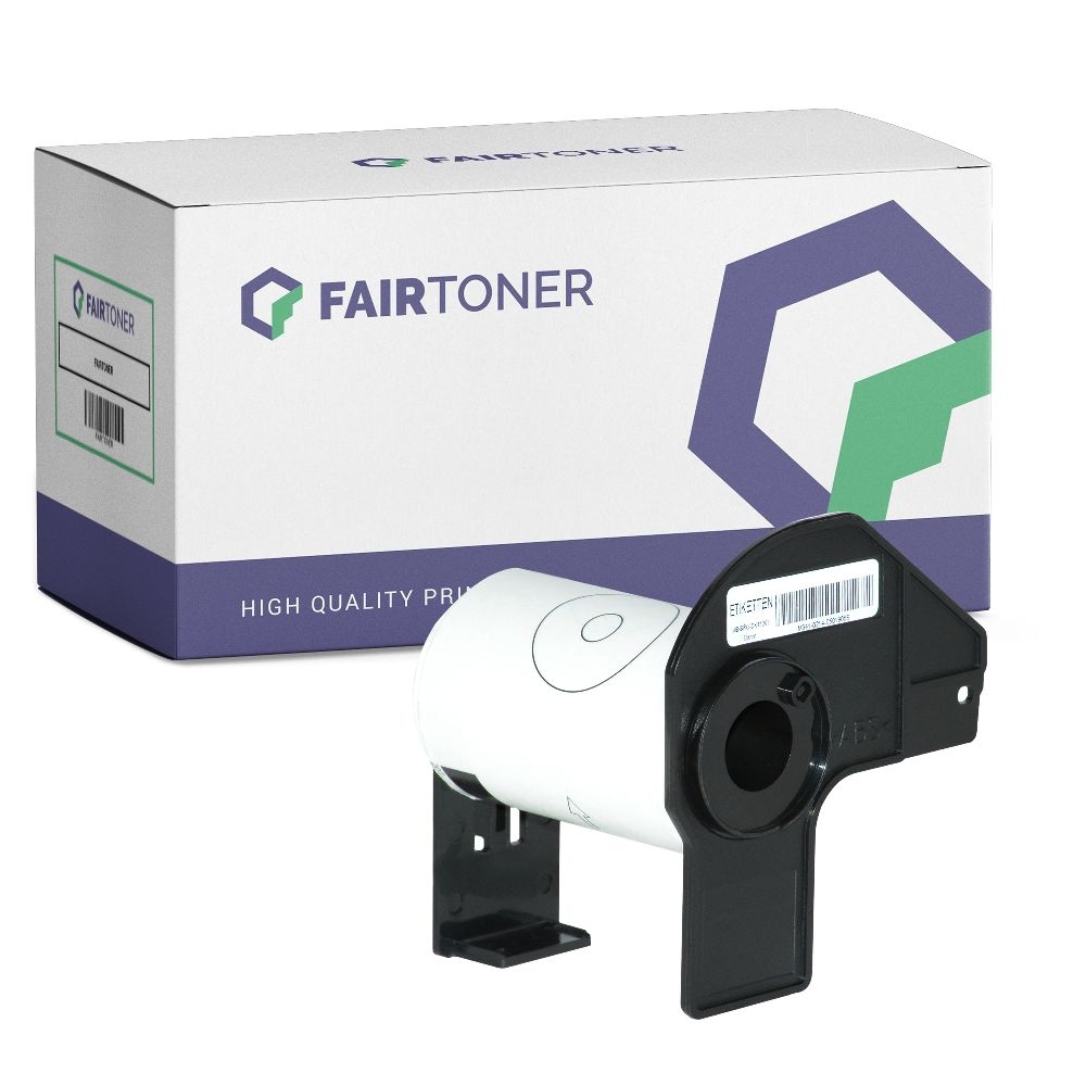 FairToner Etiketten Brother DK11207 58mm Durchmesser