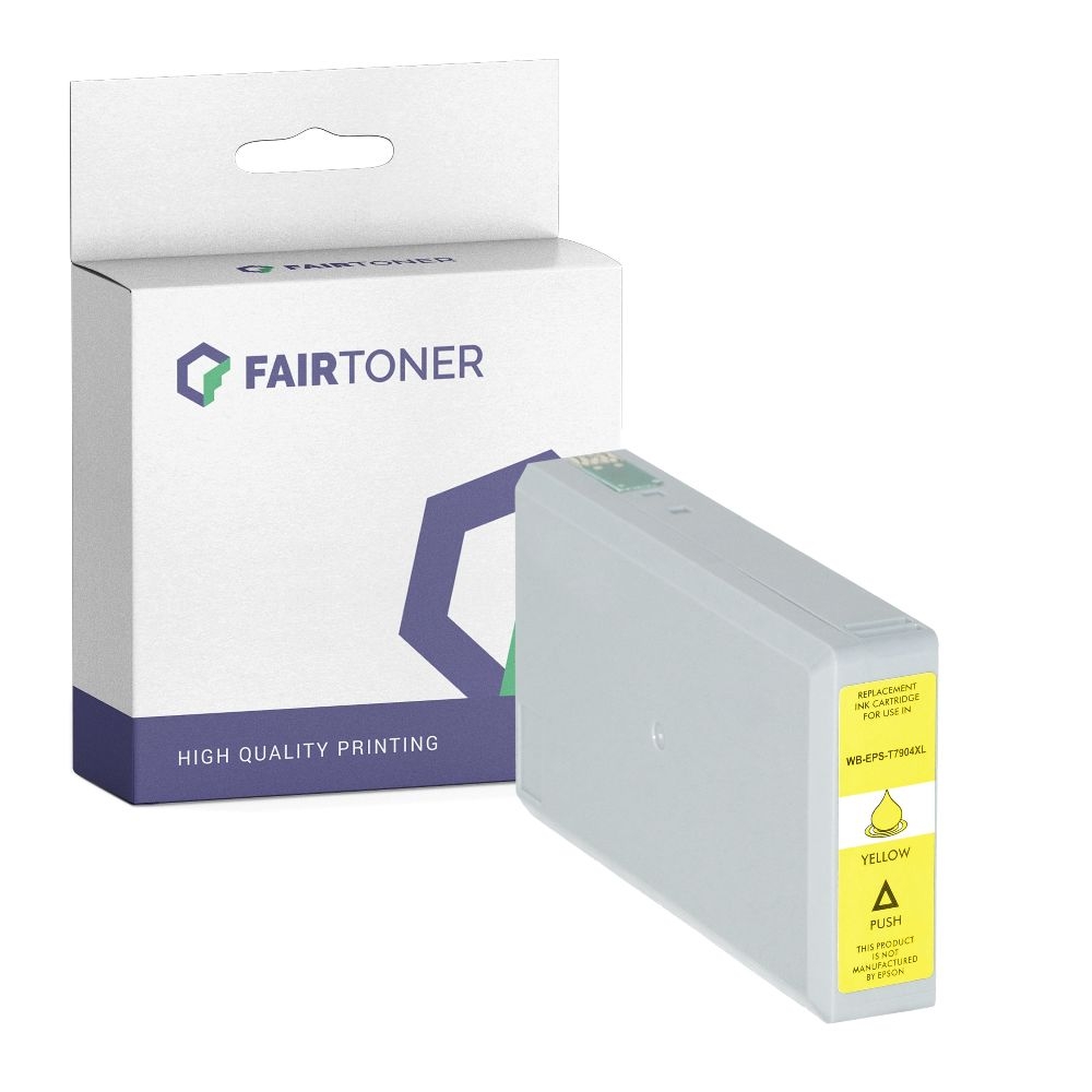 FairToner kompatibel für Epson Tintenpatrone C13T79144010 / 79 Gelb