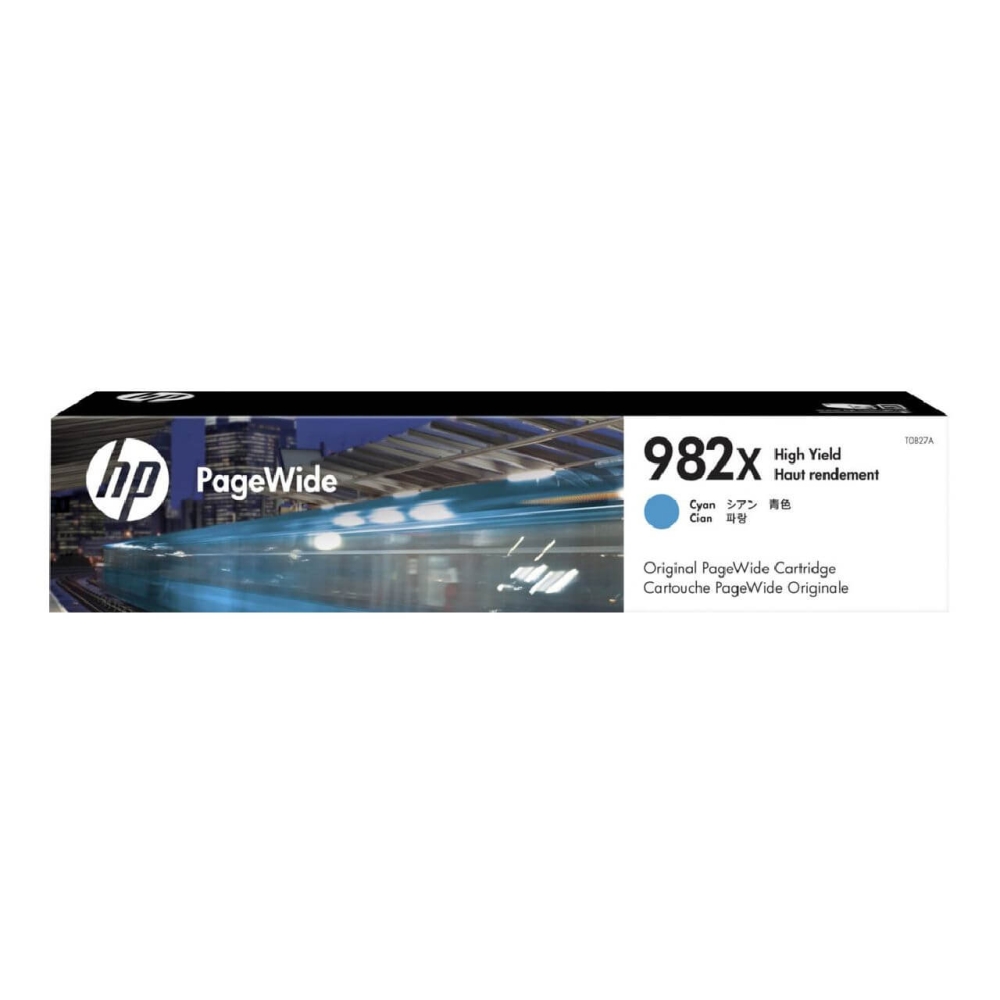 Original HP Tintenpatrone T0B27A / 982X Cyan