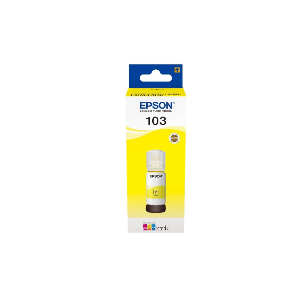 Original Epson Tintenpatrone C13T00S44A / 103 Gelb