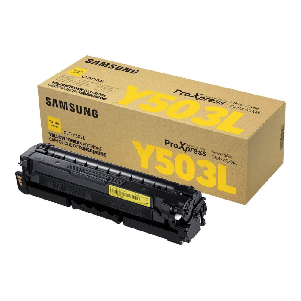 Original Samsung Toner SU491A/CLT-Y503L Gelb