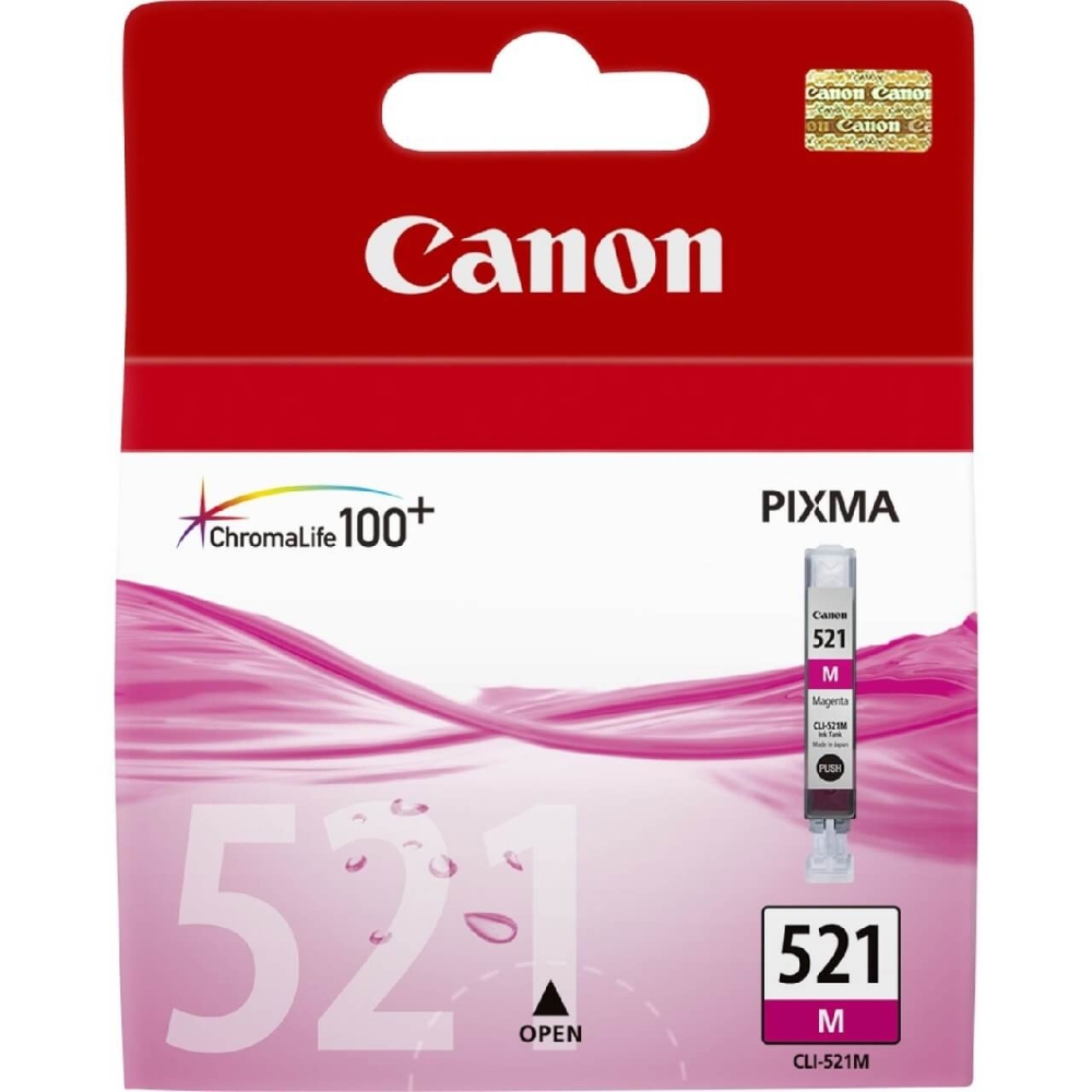 Original Canon Tintenpatrone 2935B001 / CLI-521M Magenta