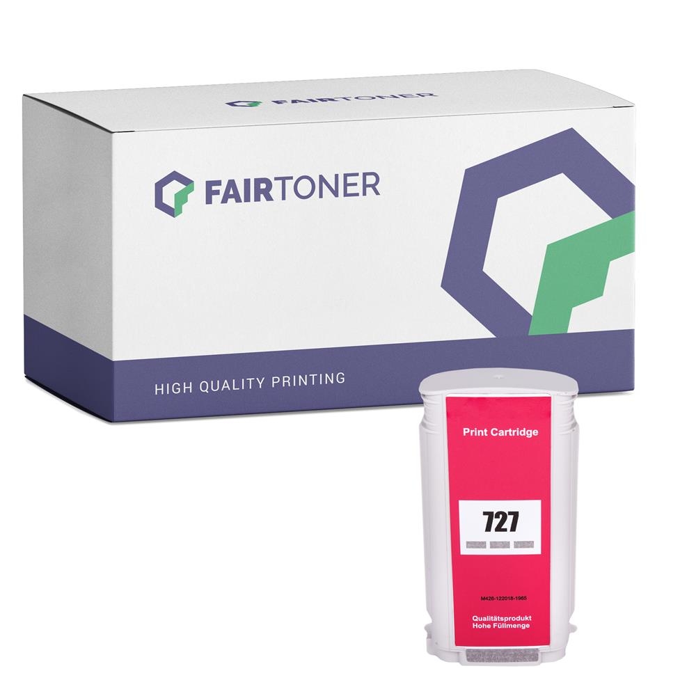 FairToner kompatibel für HP Tintenpatrone B3P24A / 727 Grau