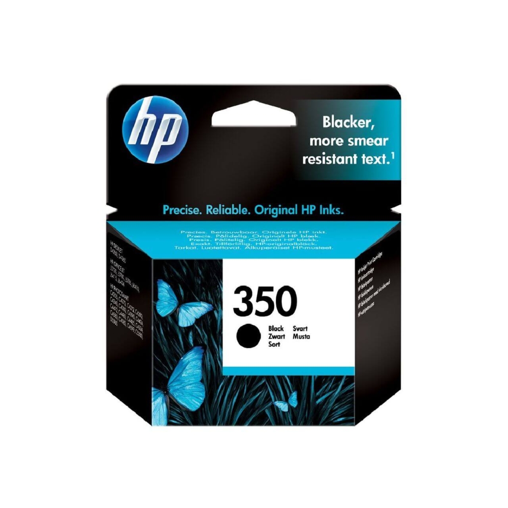 Original HP Tintenpatrone CB335EE / 350 Schwarz