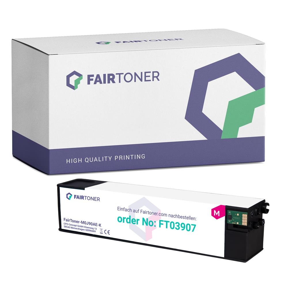 FairToner kompatibel für HP Tintenpatrone M0J94AE / 991X Magenta