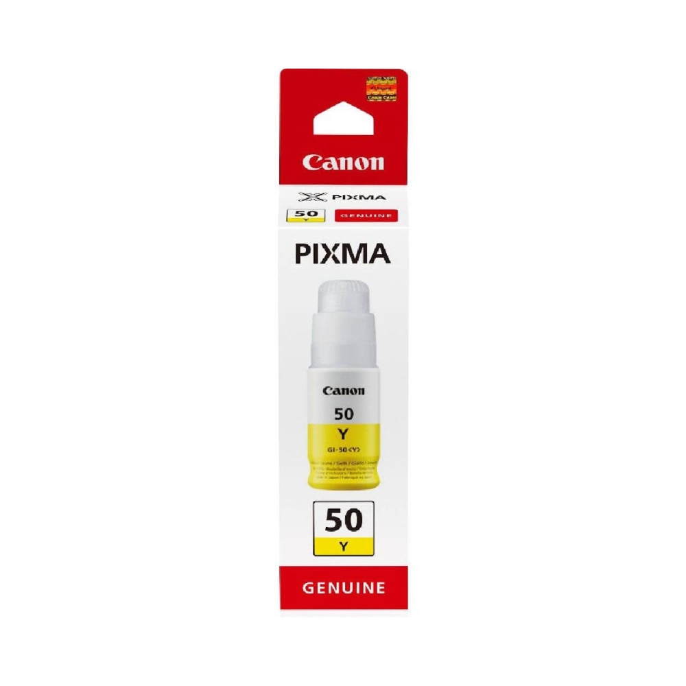 Original Canon Tintenpatrone 3405C001 / GI-50-Y Gelb