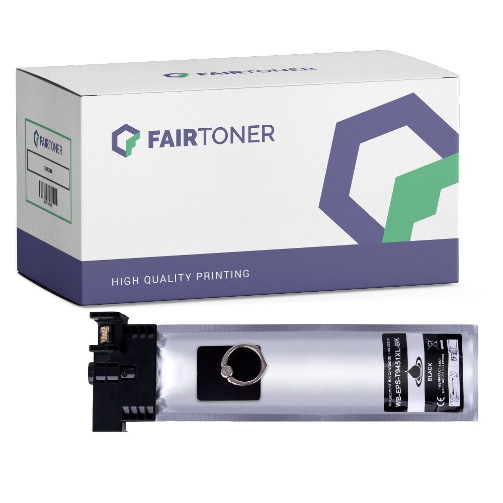 FairToner kompatibel für Epson Tintenpatrone C13T945140 / T9451 Schwarz