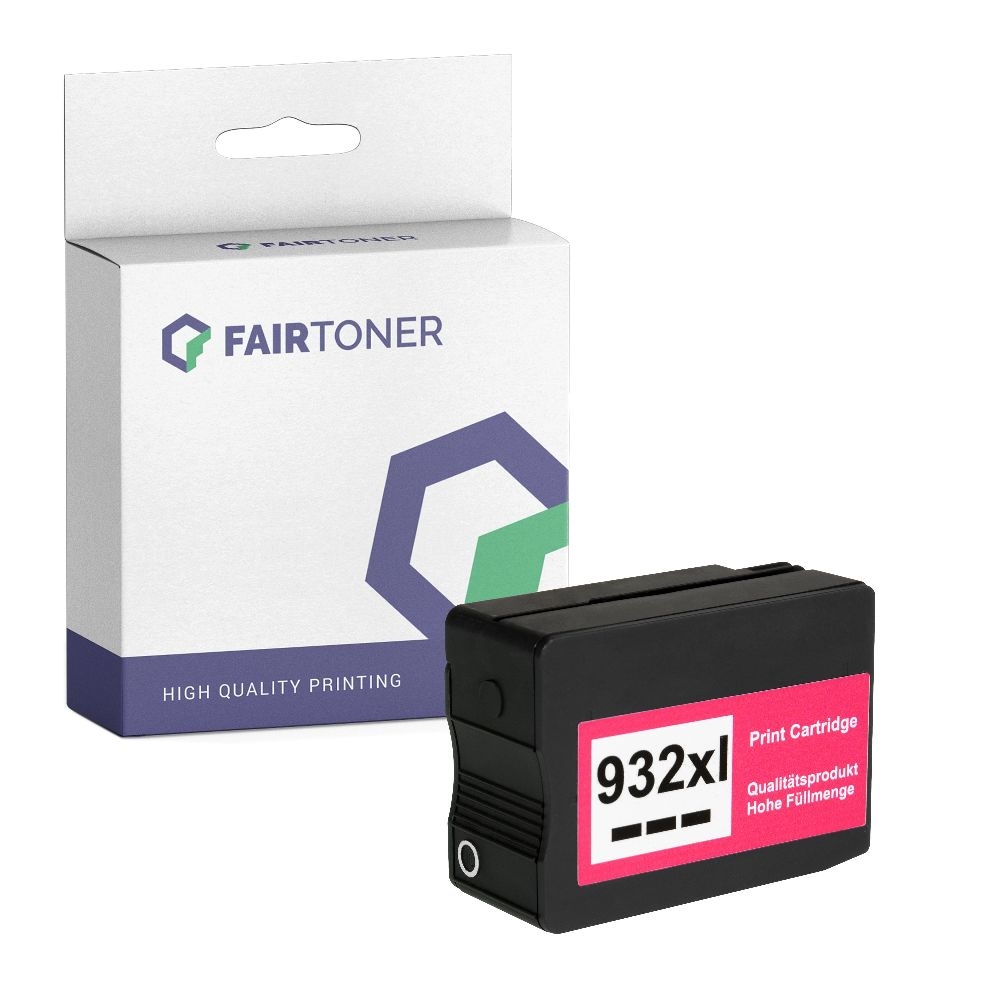 FairToner kompatibel für HP Tintenpatrone CN053AE / 932XL Schwarz