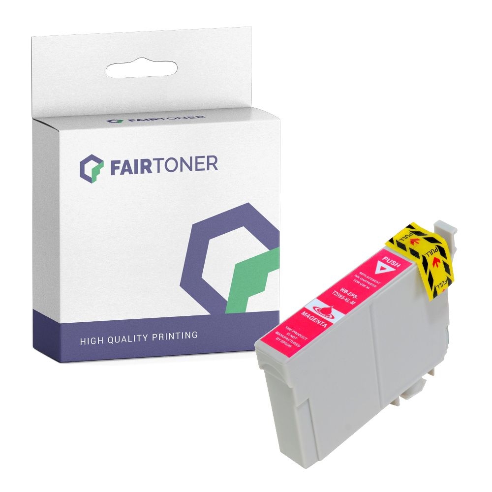 FairToner kompatibel für Epson Tintenpatrone C13T29834010 / 29 Magenta