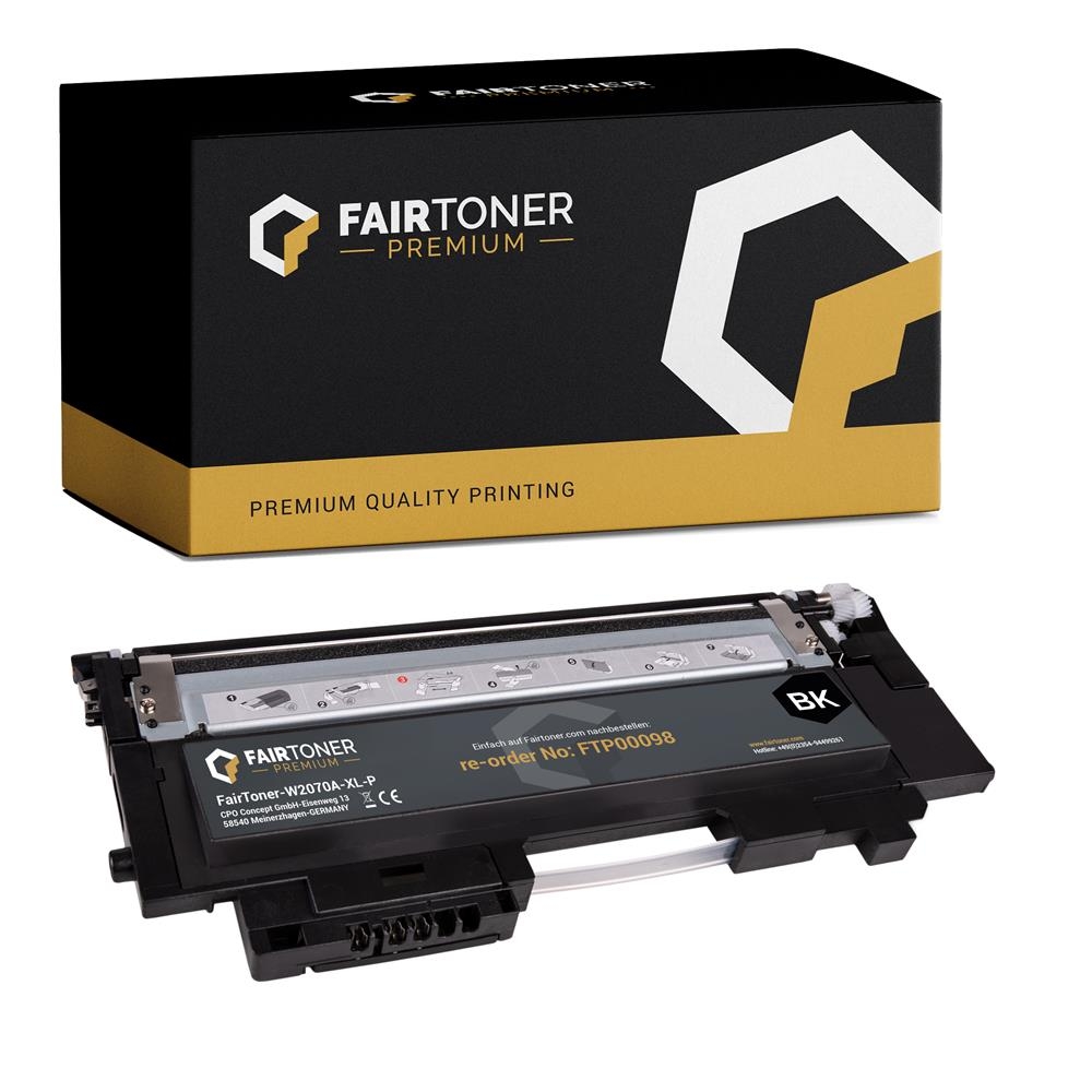 FairToner Premium Toner HP W2070A HC bk