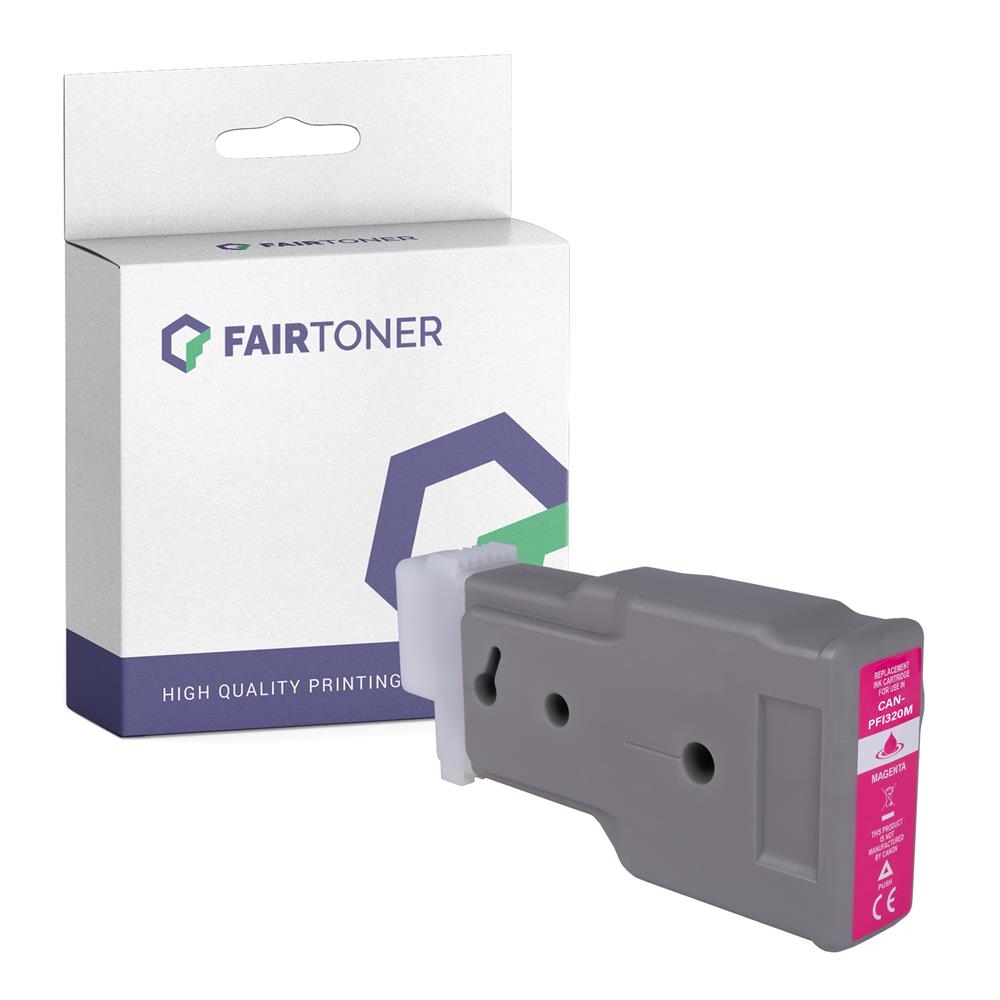 FairToner kompatibel für Canon Tintenpatrone 2892C001 / PFI-320M Magenta