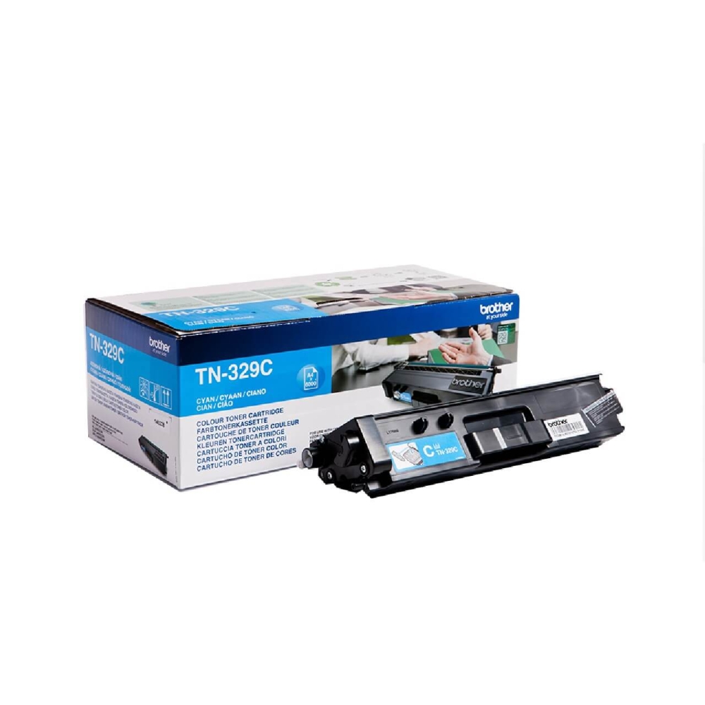 Original Toner für Brother TN-329C