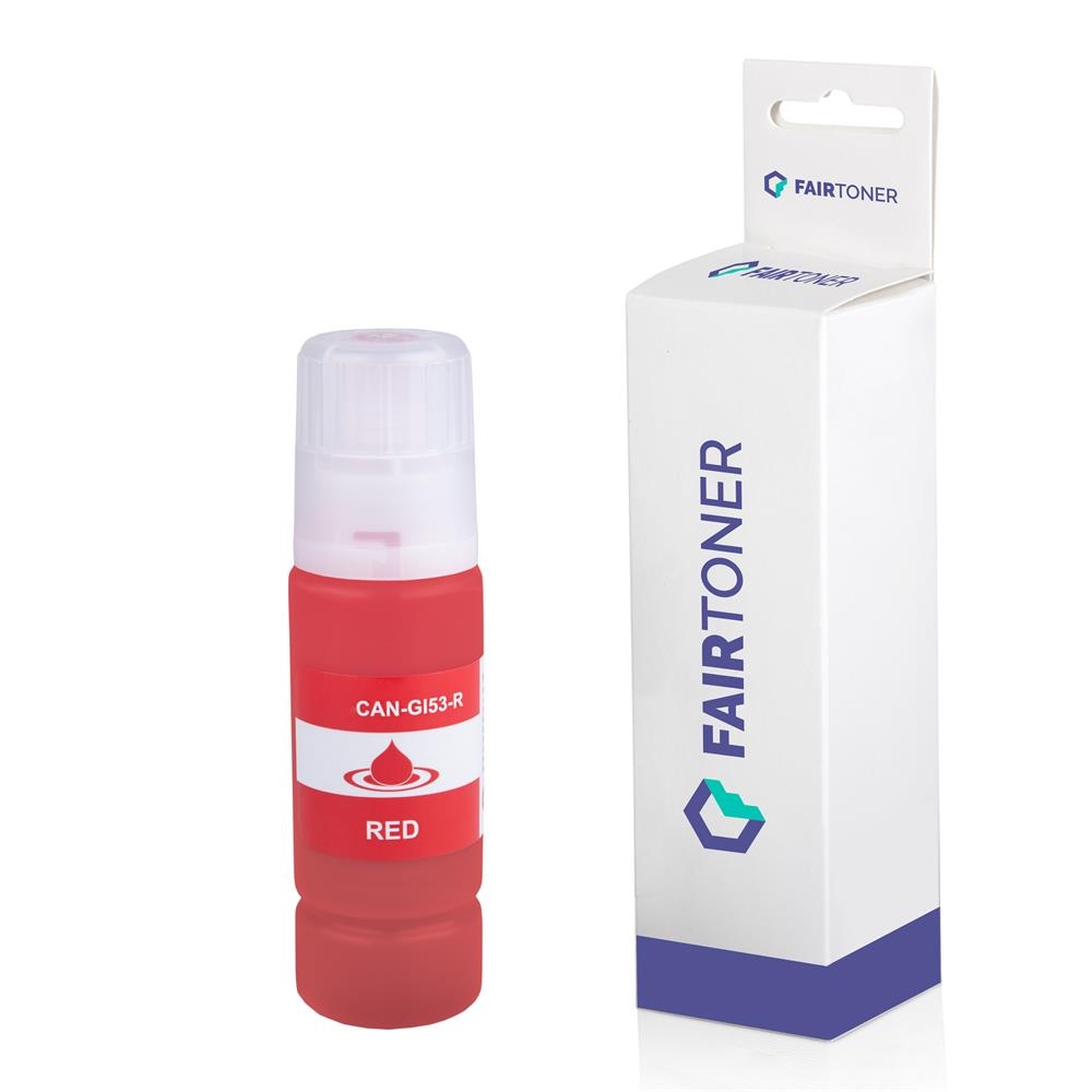 FairToner kompatibel für Canon Tintenpatrone 4717C001 / GI-53R Rot