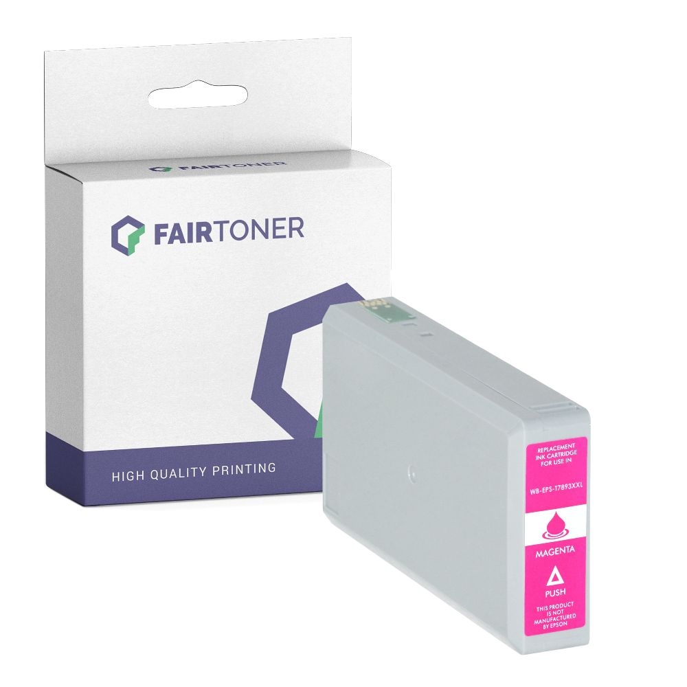 FairToner kompatibel für Epson Tintenpatrone C13T789340 / T7893 Magenta