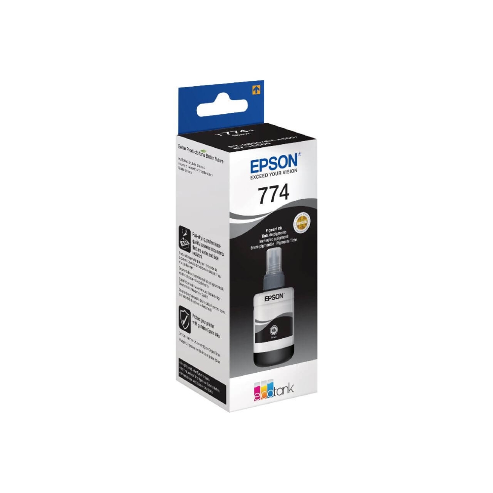 Original Epson Tintenpatrone C13T774140 / T7741 Schwarz