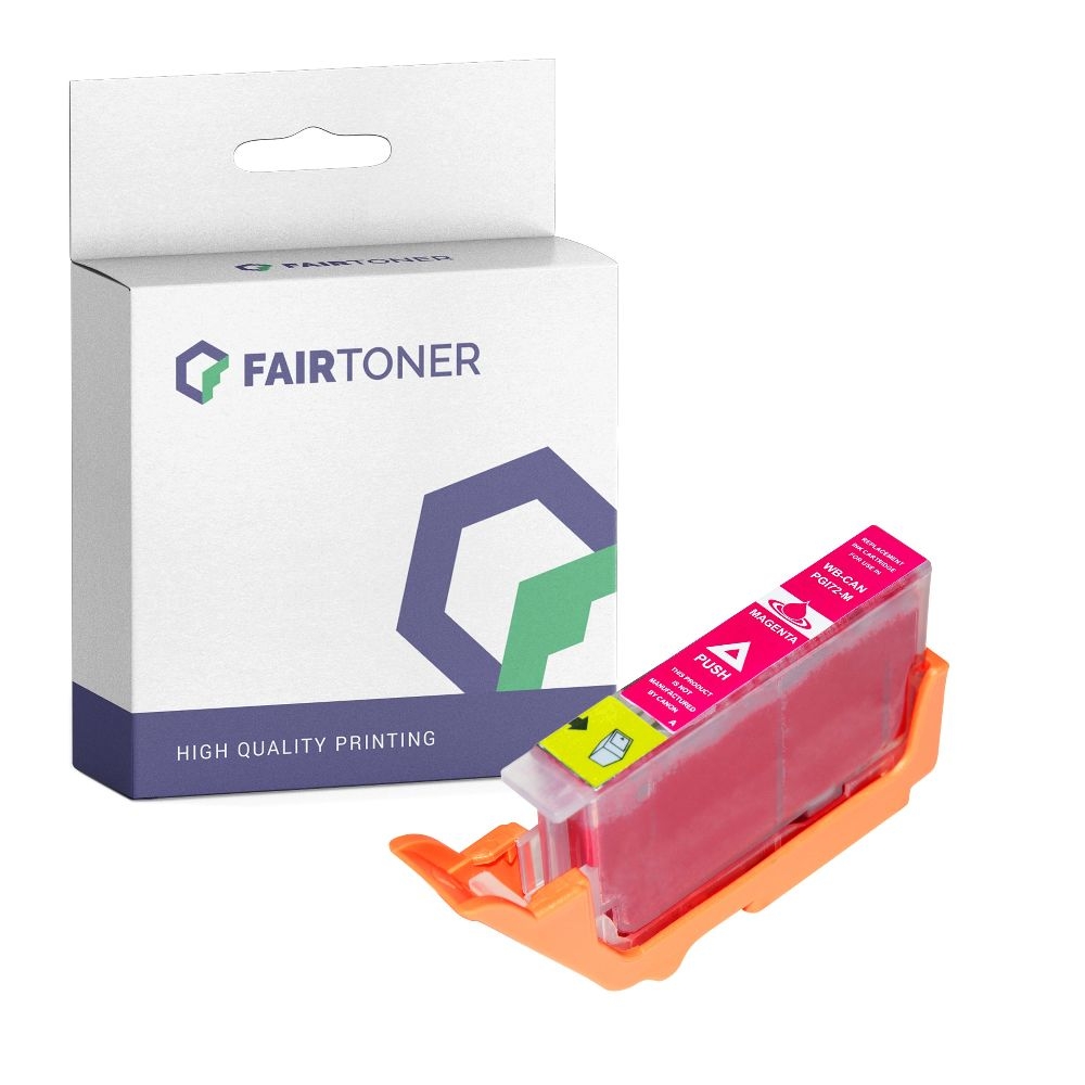 FairToner kompatibel für Canon Tintenpatrone 6405B001 / PGI-72M Magenta
