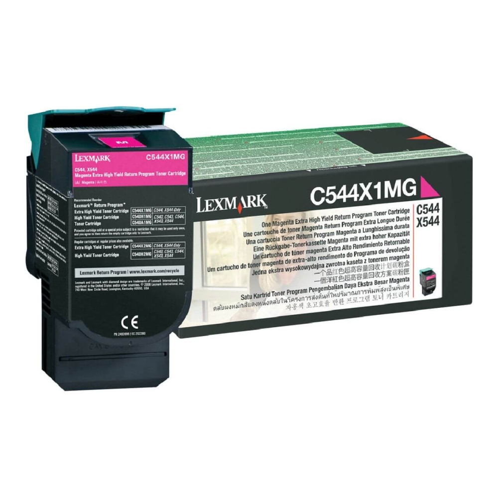 Original Lexmark Toner C544X1MG Magenta