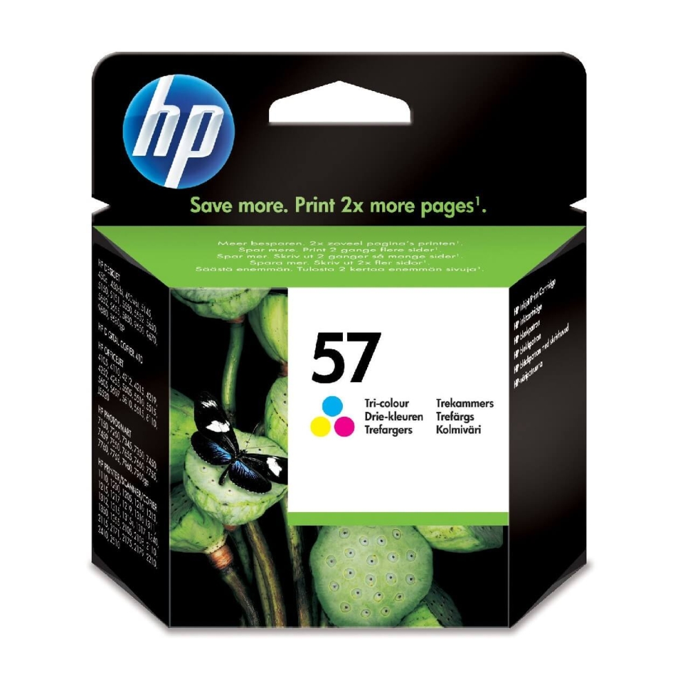 Original HP Tintenpatrone C6657AE / 57 Color