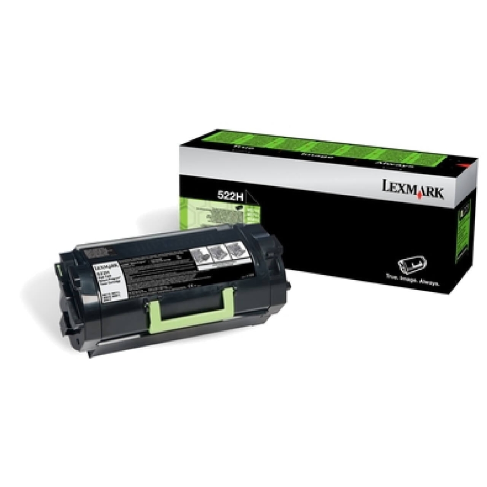 Original Lexmark Toner 52D2H0E/522H bk