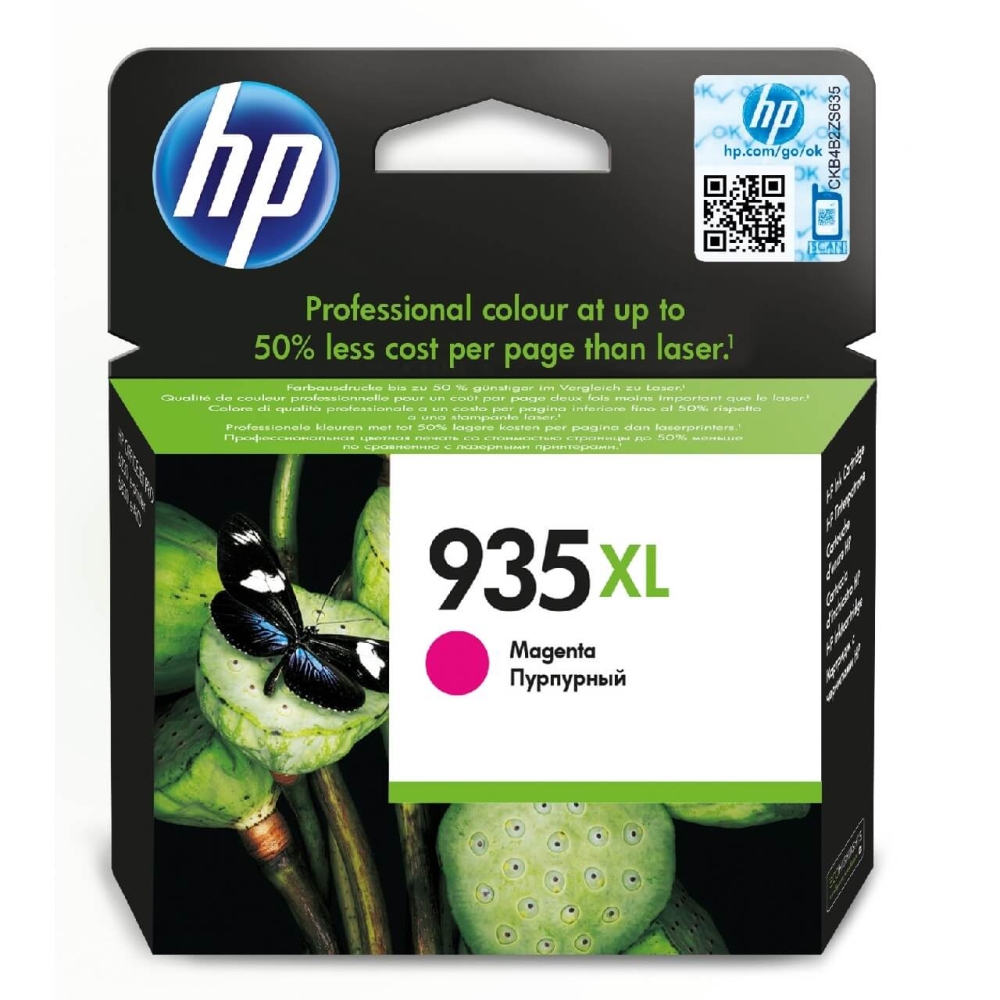 Original HP Tintenpatrone C2P25AE / 935XL Magenta [XL Füllmenge]