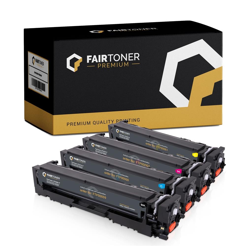 FairToner Premium 4 Toner HP CF540X-CF543X 1xbk 1xcmy