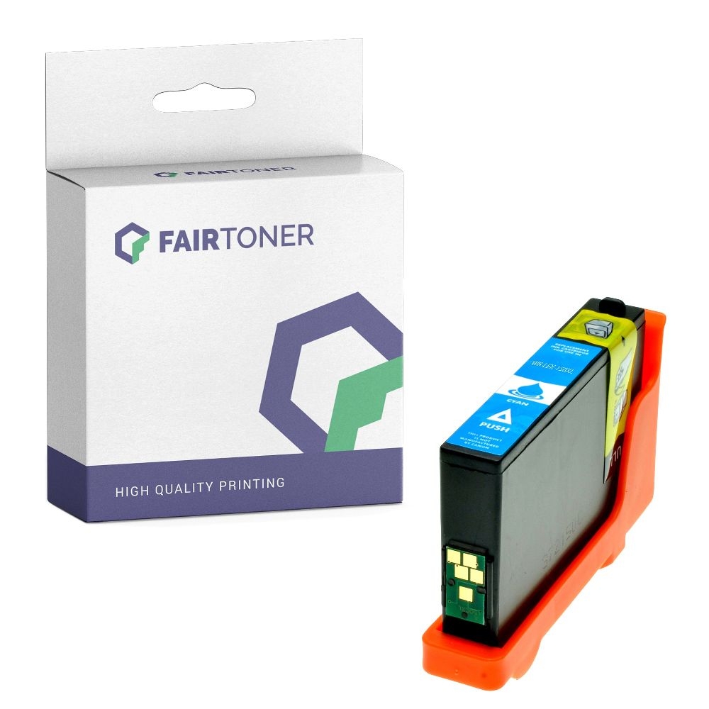 FairToner kompatibel für Lexmark Tintenpatrone 14N1642 / 150XLA Cyan