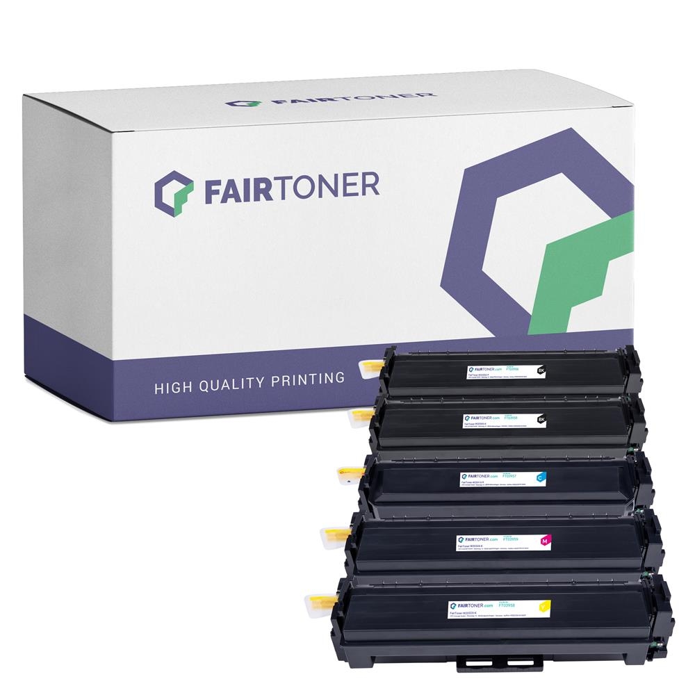 FairToner Set 5 Toner für HP W2030X-W2033X