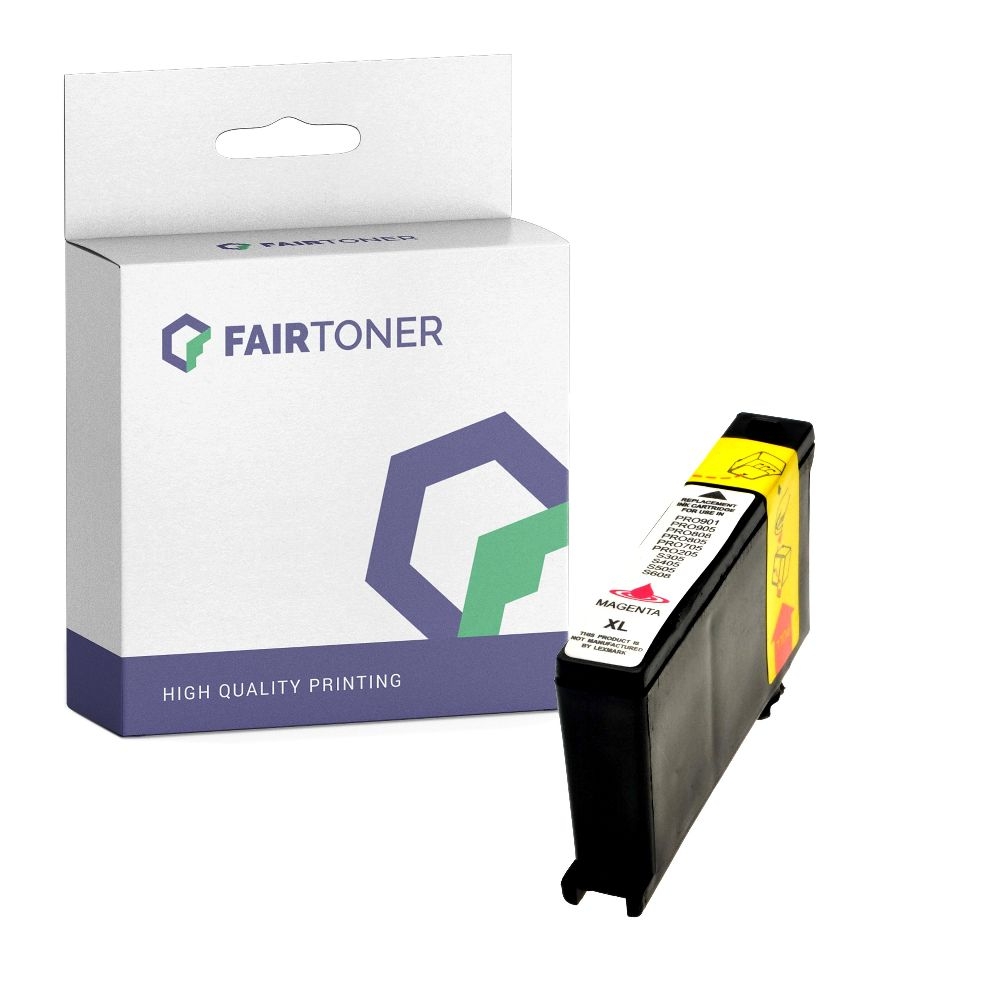 FairToner kompatibel für Lexmark Tintenpatrone 14N1094E / 100XLA Magenta