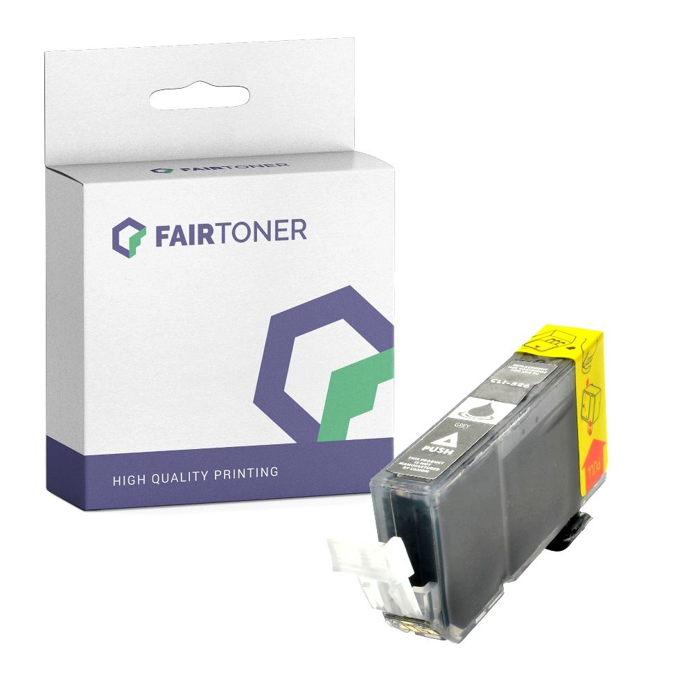 FairToner kompatibel für Canon Tintenpatrone 4544B001 / CLI-526GY Grau