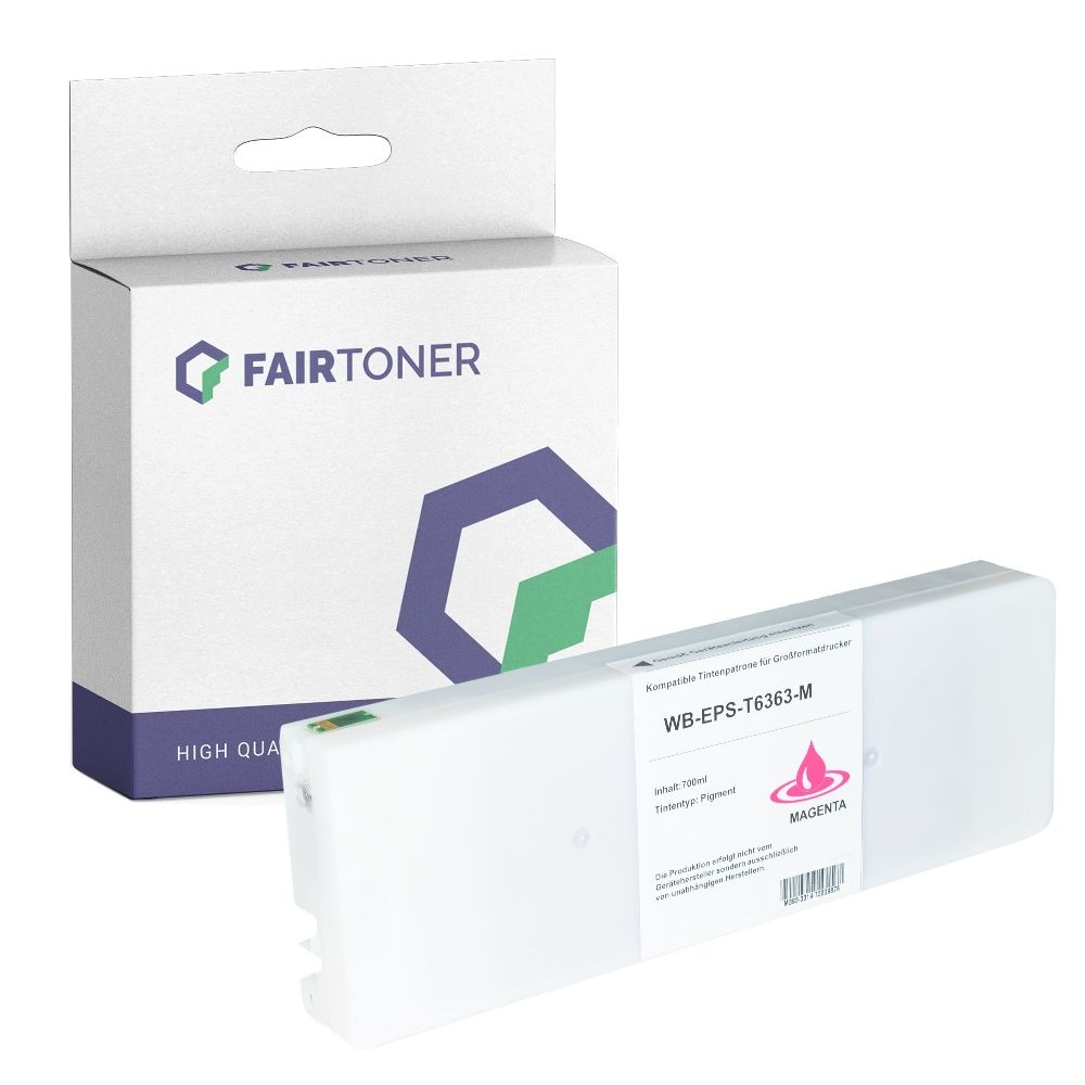 FairToner kompatibel für Epson Tintenpatrone C13T596300 / T5963 Magenta