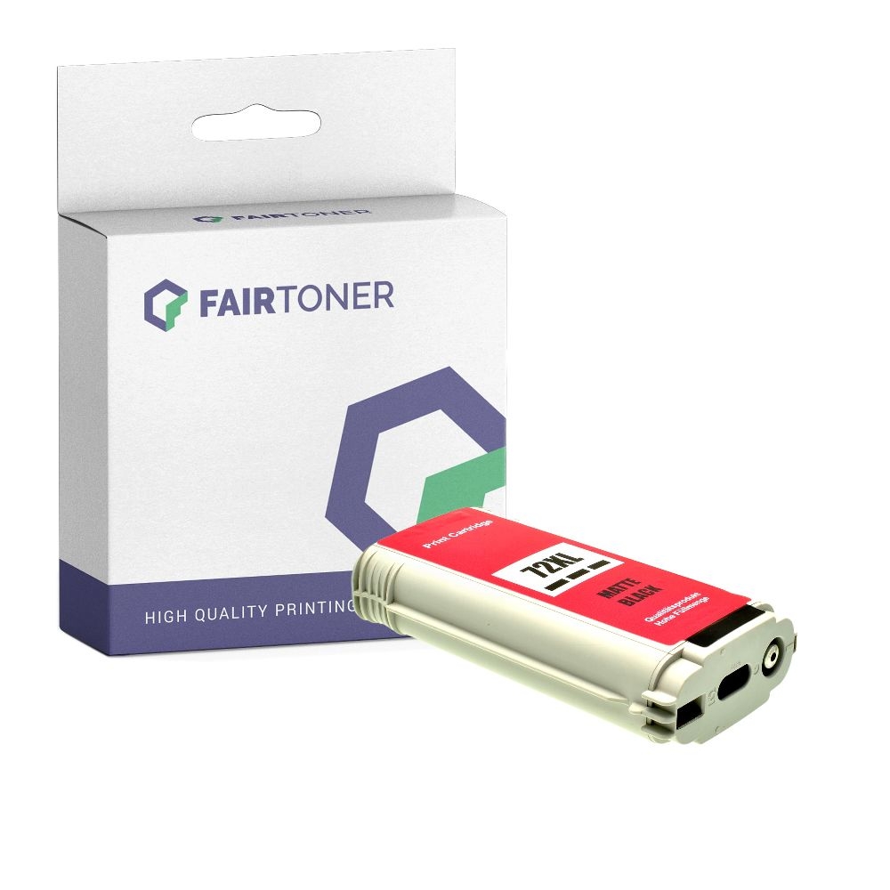 FairToner kompatibel für HP Tintenpatrone C9403A / 72 Matt Schwarz