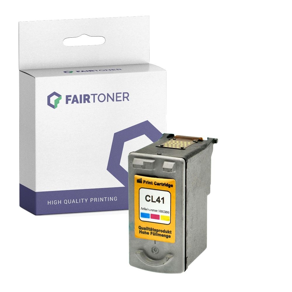 FairToner kompatibel für Canon Tintenpatrone 0617B001 / CL-41 Color