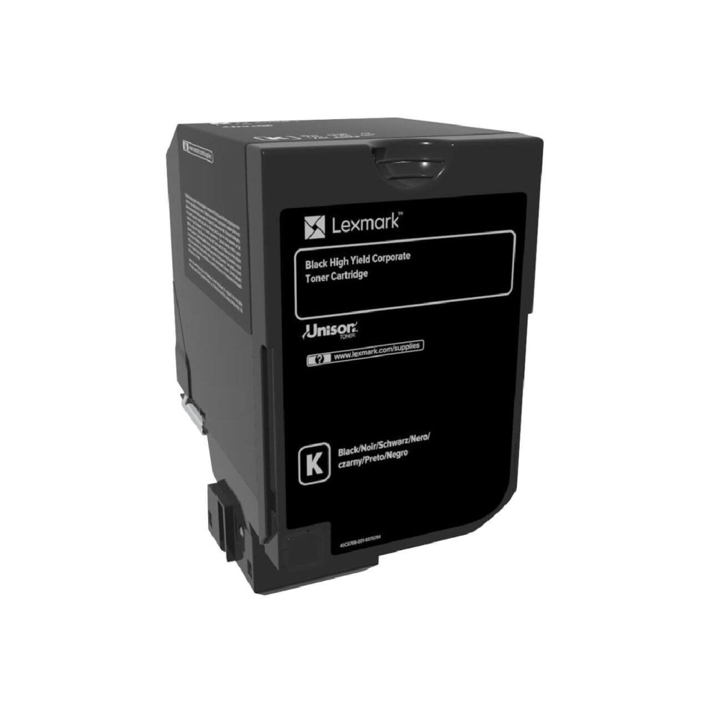 Original Lexmark Toner 74C2HKE Black