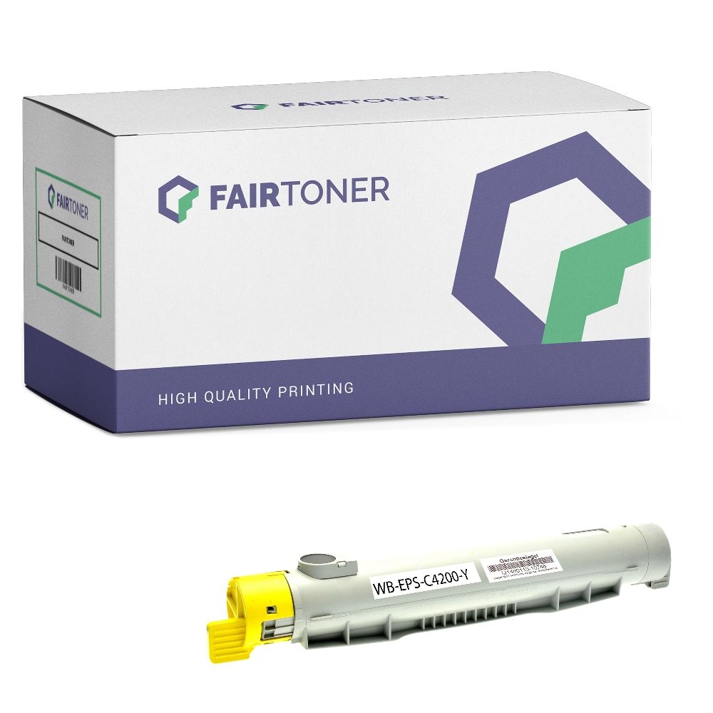 FairToner Toner Epson C4200 C13S050242 y