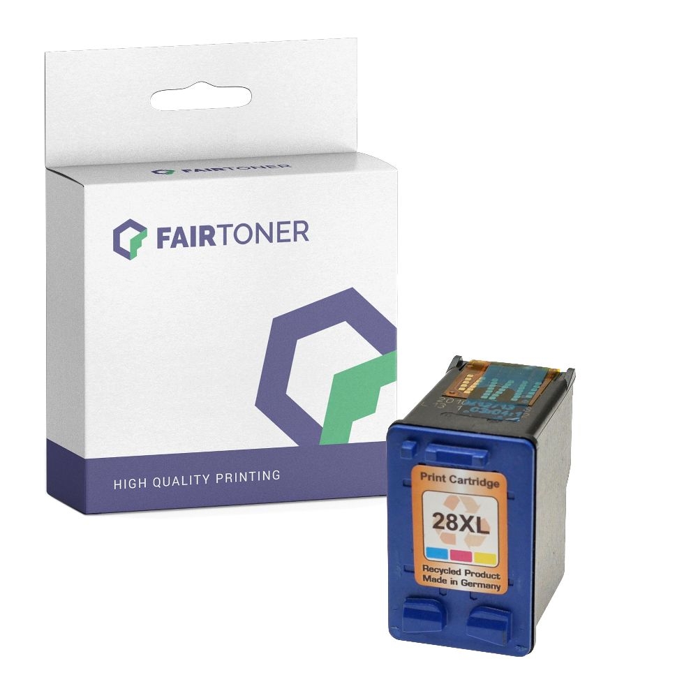 FairToner kompatibel für HP Tintenpatrone C8728AE / 28 Color