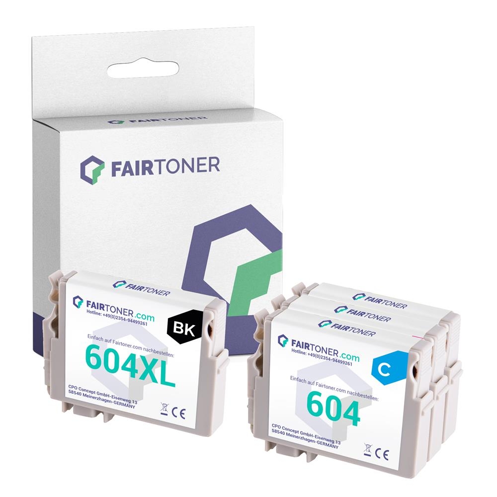 FairToner Multipack Epson C13T10H94010/604XL/604