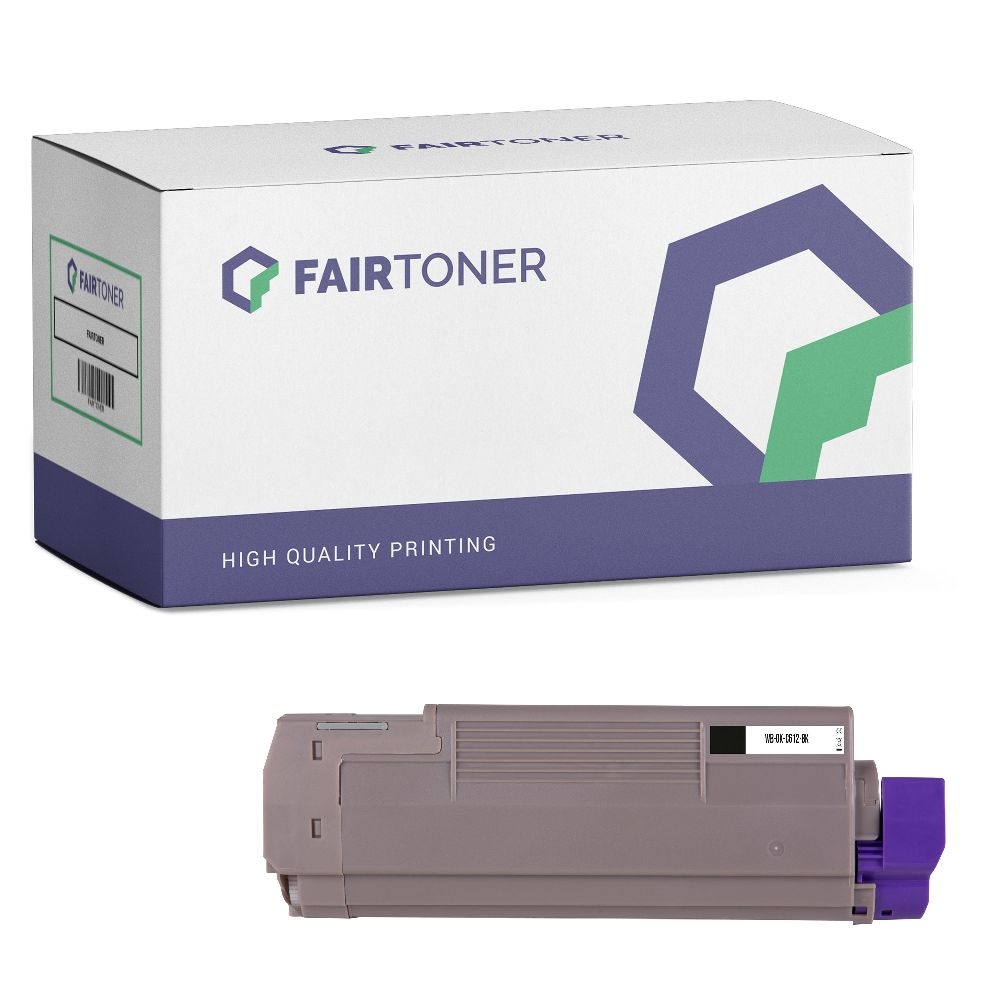 FairToner Toner OKI C612 46507508 bk