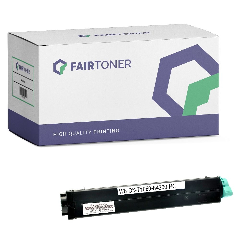 FairToner Toner OKI Type9 B4200 01103402 HC bk