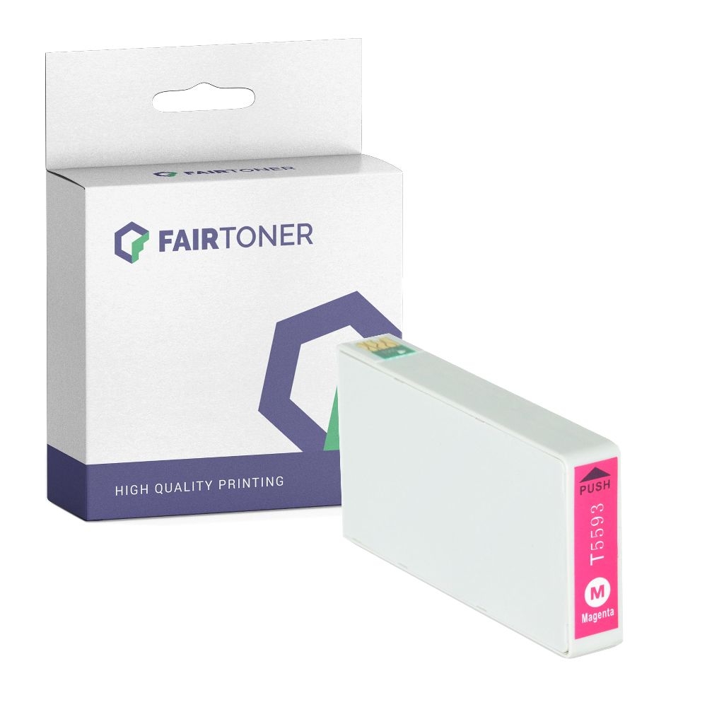 FairToner kompatibel für Epson Tintenpatrone C13T55934010 / T5593 Magenta