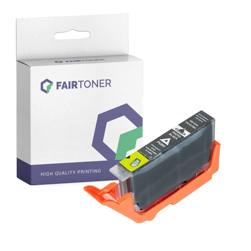 FairToner kompatibel für Canon Tintenpatrone 6403B001 / PGI-72PBK Photo Schwarz
