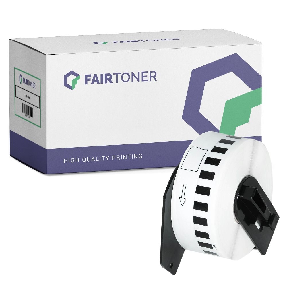 FairToner Etiketten Brother DK22214 12mm x 30,48m