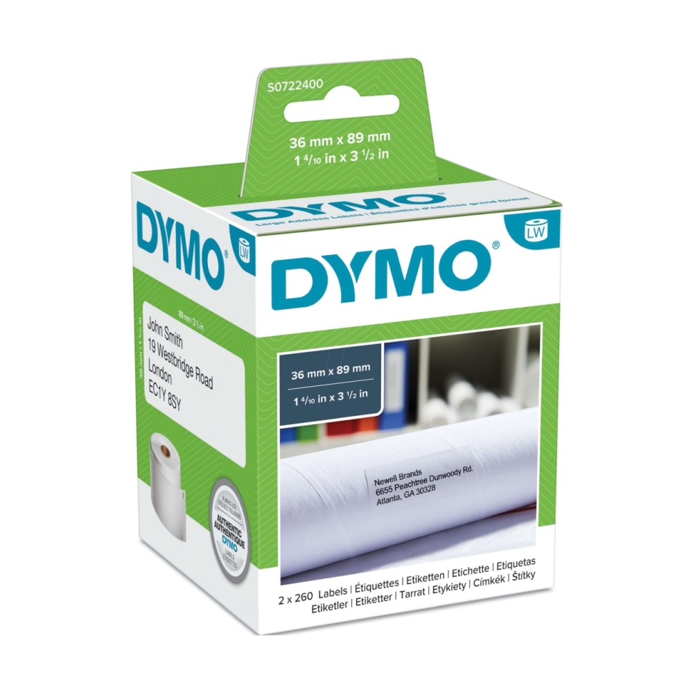 Original DYMO Etiketten S0722400 99012