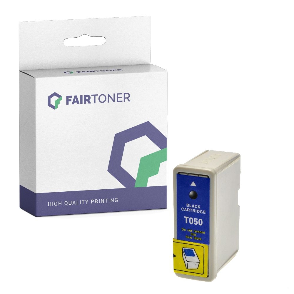 FairToner kompatibel für Epson Tintenpatrone C13T05014010 / T0501 Schwarz