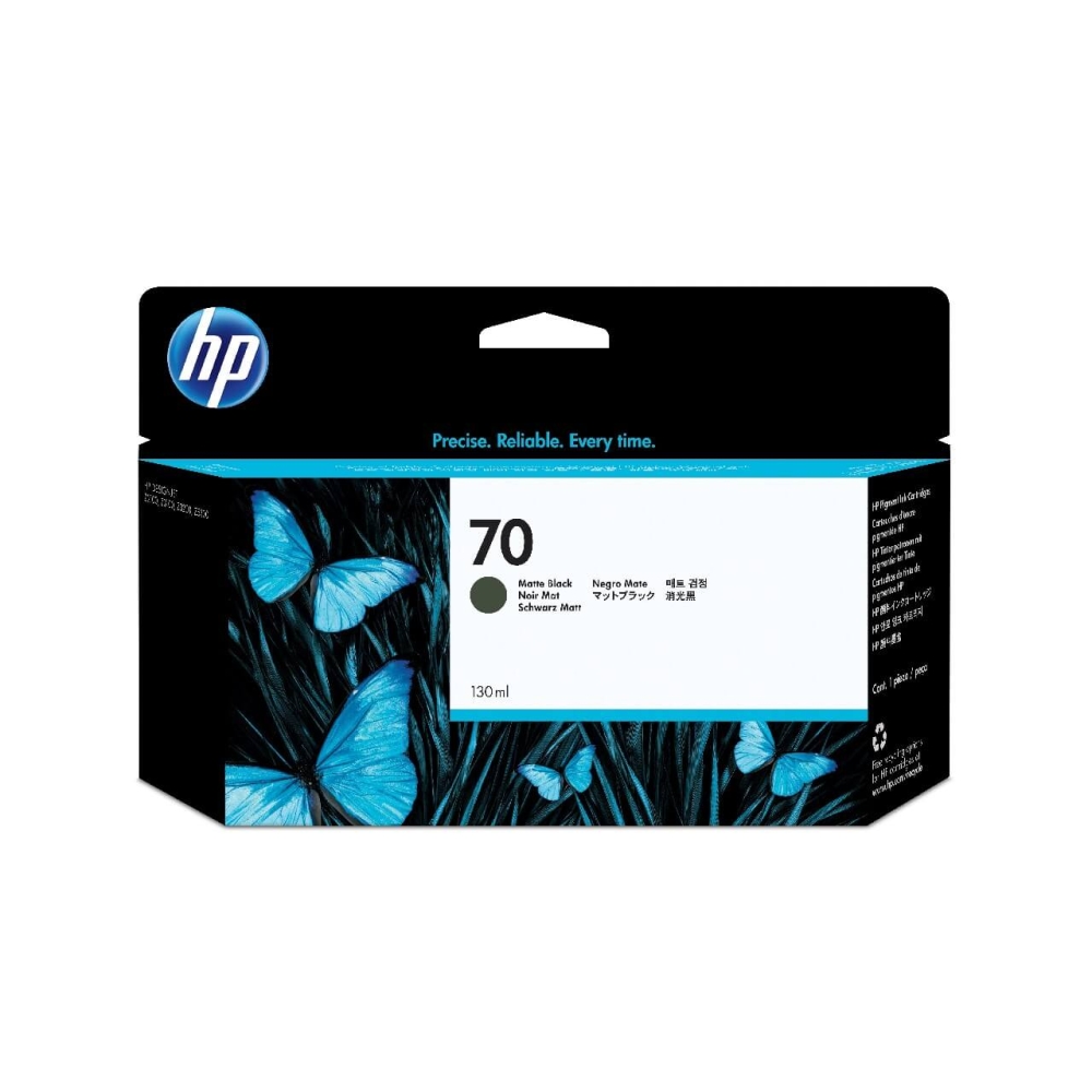 Original HP Tintenpatrone C9448A / 70 Matt Schwarz