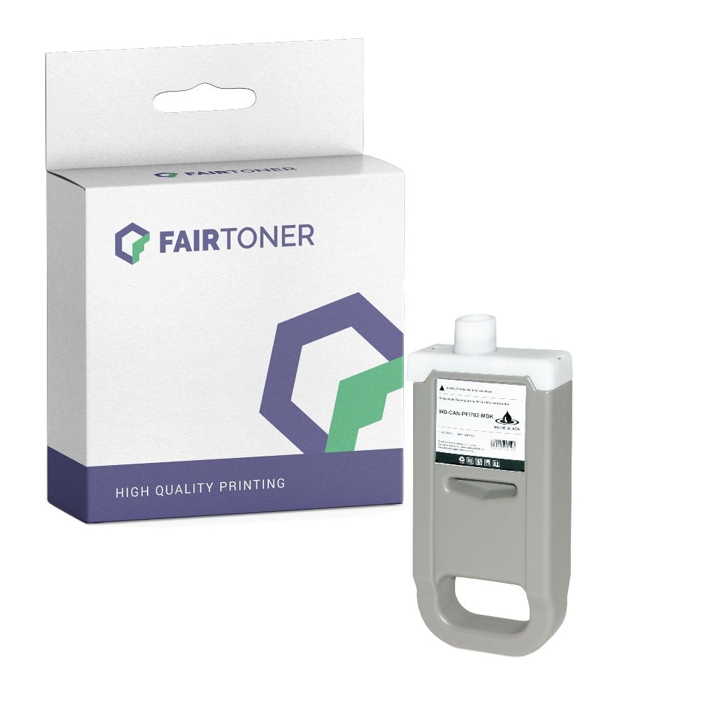 FairToner kompatibel für Canon Tintenpatrone 2219B001 / PFI-702MBK Matt Schwarz