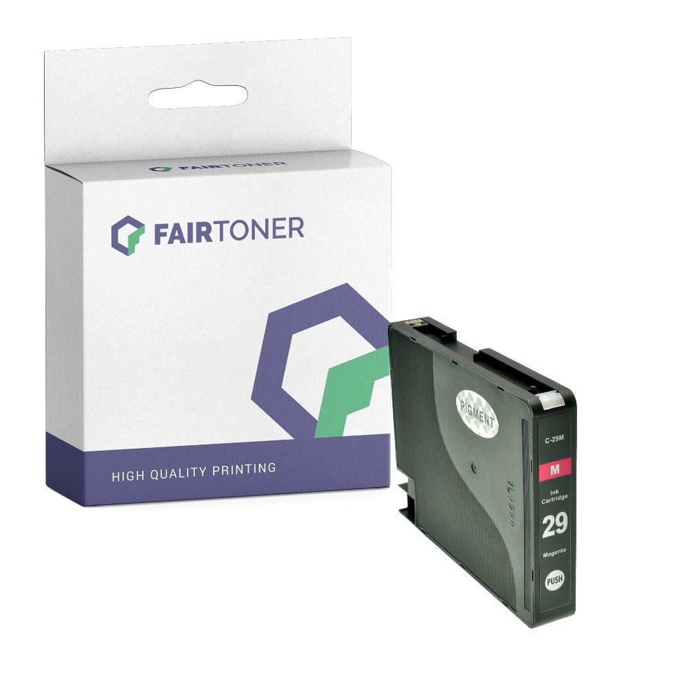 FairToner kompatibel für Canon Tintenpatrone 4874B001 / PGI-29M Cyan