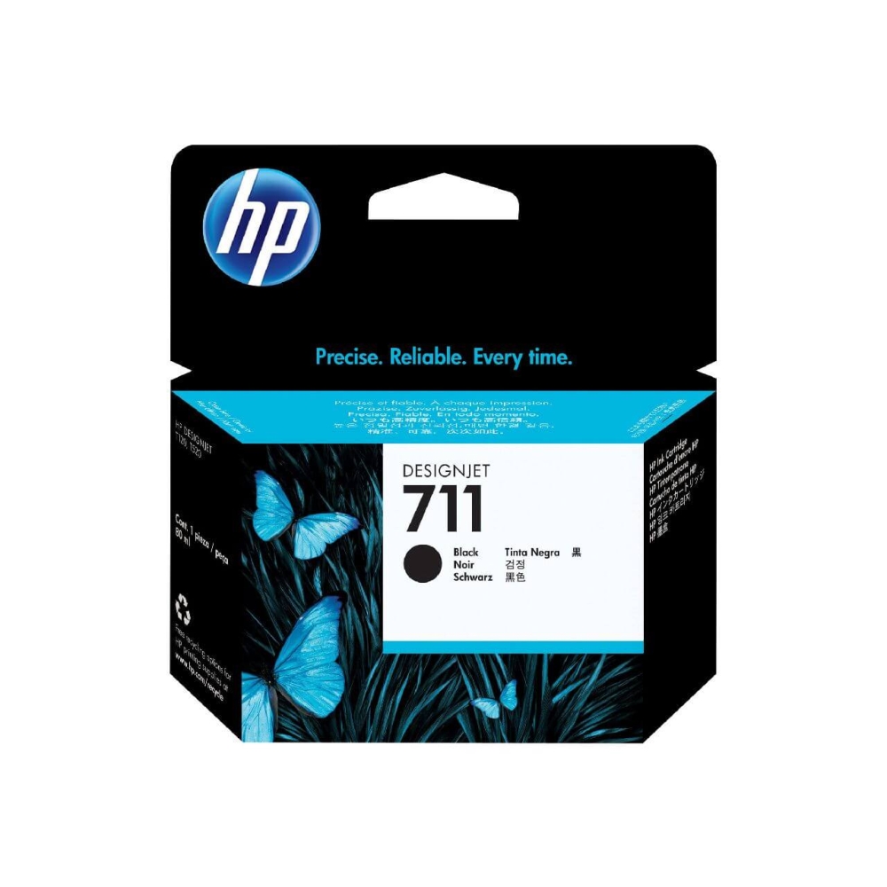 Original HP Tintenpatrone CZ133A / 711 Schwarz