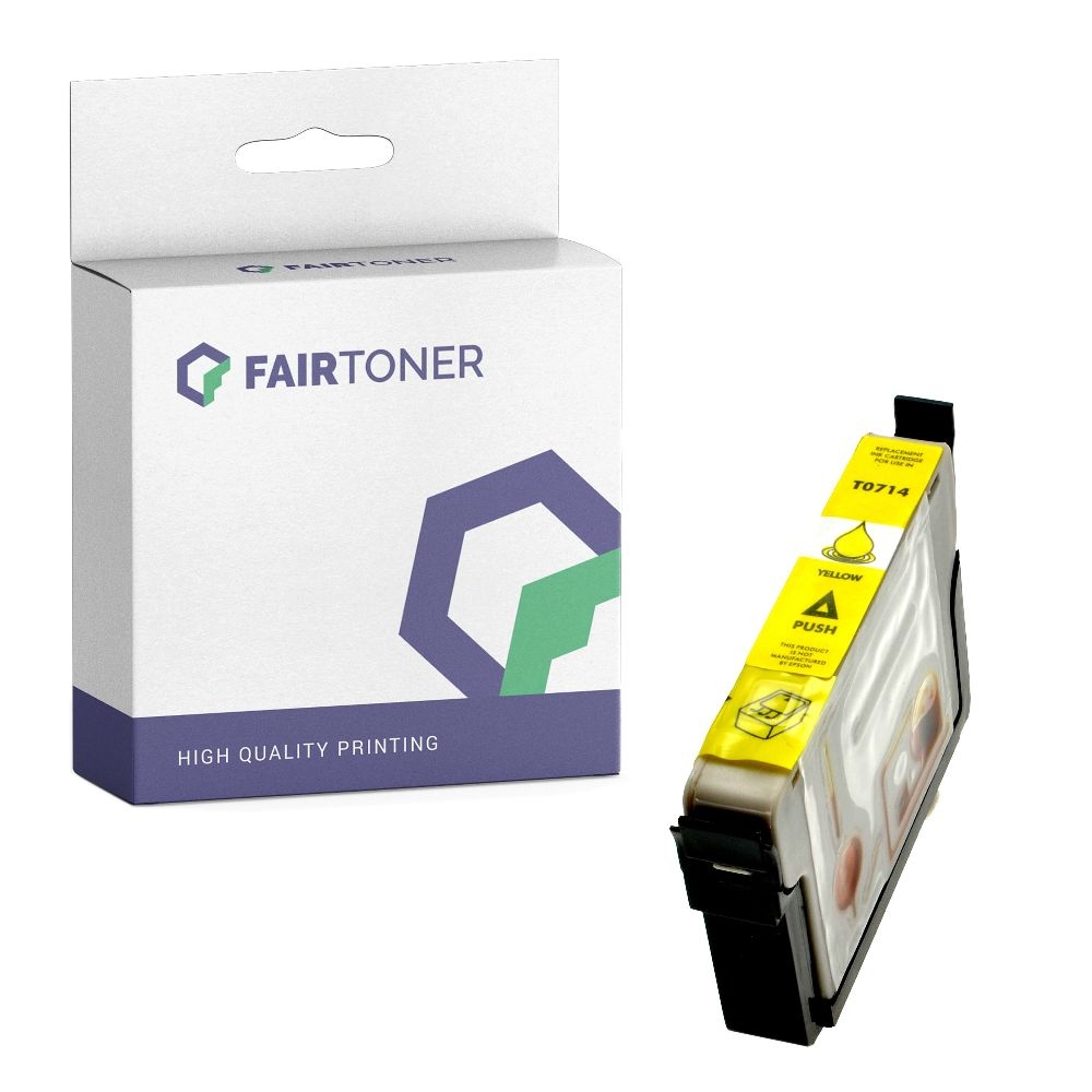 FairToner kompatibel für Epson Tintenpatrone C13T08944011 / T0894 Gelb